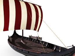 Oseberg Viking Ship 2 3d Model Viking Ship Water Crafts Vikings