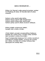 Langit tidak selalunya cerah cak lempong mp3 & mp4. Roda Kehidupan