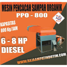 Sampah ini tidak bisa terurai contohnya seperti plastik, kresek, botol minuman, ember dan lain sebagainya. Jual Pencacah Sampah Organik
