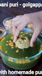 Pani Puri Recipe Golgappa Puchka Recipe Pani Poori Recipe Video Recipe Video Puri Recipes Chaat Recipe Indian Snack Recipes
