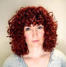 Thehairstudiocurlbar Shared A Photo On Instagram Russian Doll Inspired Who Doesn T Love A Curly Fringe Bangs Curly Fringe Curly Hair Styles Fringe Bangs