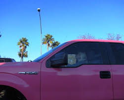 pink ford f150 my dads truck now needs a new paint job used ford ford pink car pinterest