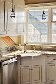 Below we try to cover all styles, colors, uses, and more. 19 Beautiful And Practical Corner Kitchen Sink Inspirations