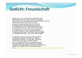 Nachdem wir das gedicht gelesen haben, diskutieren wir lebhaft den inhalt des gedichtes. Deutschland Erleben Essen Gedichte Deutsch Daf Powerpoints