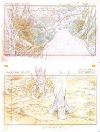 宫崎骏1968年到2008年的手稿 ジブリ 插画 画