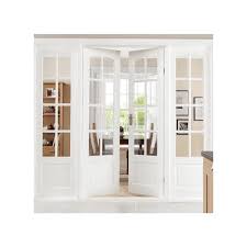 One of our most popular steel doors , our air 4's versatility allows for a variety of different setups. Xl Joinery Internal Oak Palermo Pair Clear Glass Doors Gw Leaders