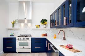 75 beautiful contemporary blue kitchen