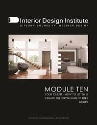 Module 10 Interior Design Institute Interior Design Interior