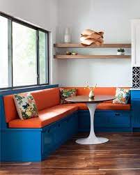 Get one step closer to making your dream sold: Banquette Dining Design Perennials Fabrics