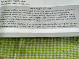 Catatlah Informasi Penting Dan Kata Kunci Dari Setiap Paragraf Pada Teks Diatas Brainly Co Id