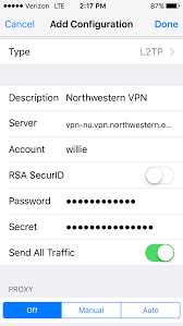Setting Up Native Vpn For Ios Iphone Or Ipad Feinberg School Of Medicine Use Only