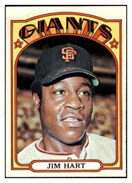 1972 TOPPS #733 JIM RAY HART GIANTS NR-MT 424357 (KYCARDS)