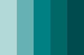 #colorswall random #38 colors palette. Shades Of Teal Color Palette