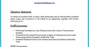 Nice The Best And Impressive Dance Resume Examples Collections Dance Resume Resume Examples Teacher Resume Template