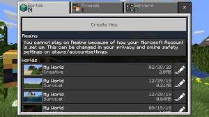 Legacy console editions such as minecraft: Being Able To Join Servers And Multiplayer Games Microsoft Community
