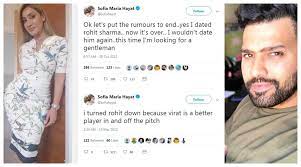 Nun, former actress, model and singer. Sofia Hayat To Write About Her Affair With Rohit Sharma In Tell All Book