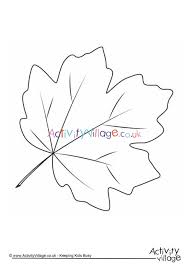 At last count we had over 3,400 colouring pages! Autumn Leaf Colouring Page 3