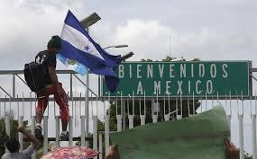 National anthropological museum of mexico. Caravan Migrants Break Guatemala Border Fence Rush Mexico Kpbs