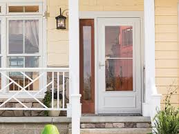 Retractable screen storm doors have screens built into the door between the glass storm door panels. Larson Storm Doors Buyer S Guide Reeb Learning Center