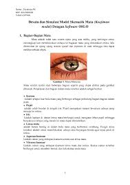 Gambar mata manusia dan penjelasannya. Pdf Simulasi Pemodelan Mata Manusia Dengan Software Oslo Dionisius Kristanto Academia Edu