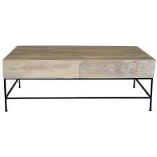 Glass top coffee tables are another great option as they help to create the illusion of more space. San Diego Coffee Table With Drawers