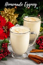 Old Fashioned Homemade Eggnog Recipe Homemade Eggnog Alcoholic Eggnog Eggnog