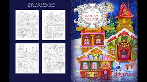 Christmas coloring pages are just so much fun! Nice Little Town Christmas Santa S Village Flip Trough Coming Soon Youtube