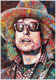 Amazing painting of Bob Dylan! | Bob dylan art, Bob dylan art ...