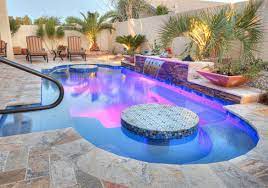 Choose some lovely bright colors to make this area more inviting and welcoming. 63 Invigorating Backyard Pool Ideas Pool Landscapes Designs Home Remodeling Contractors Sebring Design Build