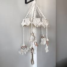 Herkese Merhaba Yeni Bir Urunle Karsinizdayim Bebek Yatagi Icin Makrome Donence Urun Capi 30cm Uzunlugu 90cm Ahsap Figur 2020 Urunler Bebek Yatagi Bebek