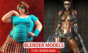 Some of these 3d models are ready for games and 3d printing. Free 3d Character Models Blender Free 3d Models