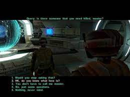 Love is knowing your target, putting them in your targeting reticule, and together, achieving a singular purpose against statistically long odds. Kotor 2 Hk 47 What Is Love Youtube