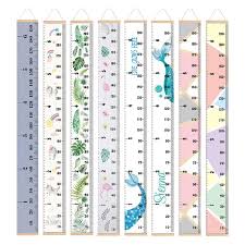 Us 6 99 30 Off Props Wooden Wall Hanging Baby Height Measure Ruler Wall Decorative Child Kids Growth Chart For Bedroom Home Decoration In Wind