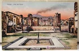 Pompeya Casa Del Fauno Comprar Postales Antiguas De Europa En Todocoleccion 10583007