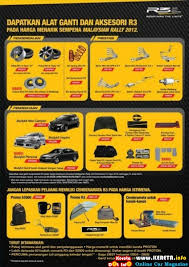 Click here for more photos and video compilation. Proton R3 Performance Parts Body Kit Accessories Price Promotion