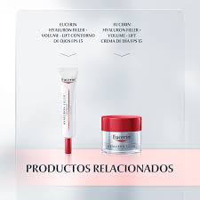 Hochwirksame faltenauffüllung 40 x kleineres hyaluron wirkt tiefer *. Hyaluron Filler Volume Lift Crema De Noche Eucerin