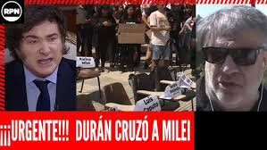 ¡¡¡URGENTE!!! EL DECANO GUILLERMO DURÁN CRUZÓ DURISIMO A MILEI POR LA  DESFINANCIACIÓN