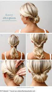 Notre tuto en 4 étapes. Coiffure204 Coiffure Pour Cheveux Mi Long