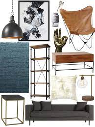 Create The Look Warm Industrial Living Room Shopping Guide Warm Industrial Living Room Industrial Apartment Decor Living Room Modern