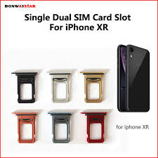 Iphone xr sim card how to insert or remove подробнее. Customize Imei Code Number Dual Sim Adapter For Iphone Xr Dual Slot Sim Card Tray Holder Socket Replacemen Sim Adapter Buy At The Price Of 2 29 In Aliexpress Com Imall Com