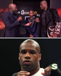 Daniel Dubois' jacket choice has raised plenty of eyebrows tonight 👀 Doubt  anyone would say anything to his face though 😉