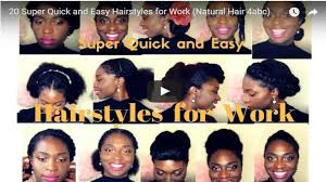 Maybe you would like to learn more about one of these? 20 Perfectly Professional Work Hairstyles For 4a B And C Hair Madamenoire