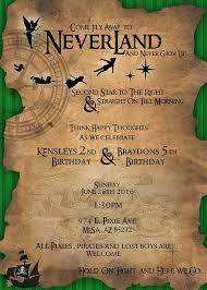 Pin By Rrj On Teck Gear Neverland Invitation Peter Pan Party Boys 1st Birthday Party Ideas