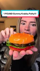 Krabby Patty Gummy Candy