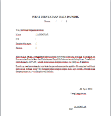 (2) calon kepala sekolah di siln selain memenuhi syarat sebagaimana dimaksud pada ayat (1) harus memenuhi persyaratan khusus sebagai berikut dalam hal guru akan diusulkan menjadi bakal calon kepala sekolah di daerah khusus, persyaratan sebagaimana dimaksud dalam pasal 2 ayat (1). Contoh Format Surat Pernyataan Dapodik Secercah Ilmu