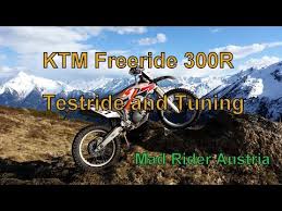 Ktm Freeride 300r Testride And How To Bolt On Mraustria Youtube