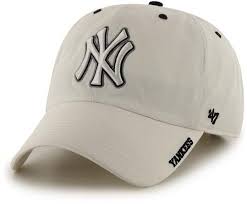 New York Yankees 47 Brand White Ice Clean Up Adjustable Hat 47 Brand Adjustable Hat Yankees
