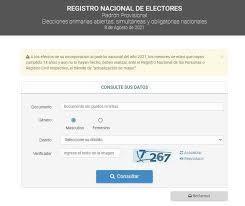 El mismo se puede consultar en este enlace. Donde Voto Consulta El Padron Electoral Provisorio Para Las Elecciones 2021