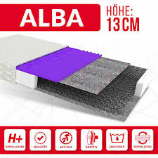 Top matratze 80x190 cm jetzt günstig bei yourhome.de. Matratze 80x190 Alba H2 Bonell Federkern 7 Zonen Hr Schaum Kindermatratze 13 Cm Eur 124 00 Picclick De