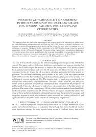 An act relating to the civil law to be administered in malaysia. Pdf Progress With Air Quality Management In The 60 Years Since The Uk Clean Air Act 1956 Lessons Failures Challenges And Opportunities